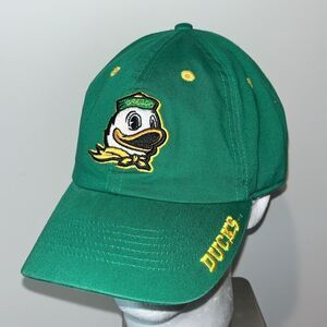 Oregon Ducks OU Green Sloop Happy Duck Baseball Golf hat Cap Peach Bowl osfa